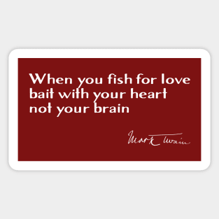 How to Fish for Love Sticker